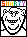 Imp with a black frame and a colored "Sharty" written on top.
