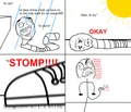 Le very funny comic.