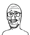 Another early version of Mulletjak, this time bald.