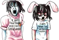 Tewi (Right) and Tewi (Left)