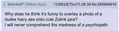 >the madness of a psychopath