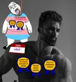 A 'toss showing support for him banning a pedophile.