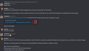 You might be thinking, why is my PFP and username like that? Well, its because I larp recreationally as a troxn to infiltrate and bully tranx der cord communities.