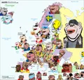 Map of Yurop or whatever