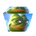 turned into a gif and pasted on each side of a rotating cube