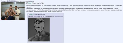 A copypasta that became popular with anti-Deformed posters.
