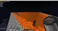 The spawn area being lavacast.