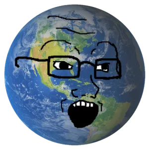Earth, the most common & widely circulated of the Soy Planets. Almost all planetjakkers have an Earth in their folders. Planetjaks made by those new to the community sometimes consist exclusively of it.