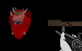 The out of bounds Cacodemon.