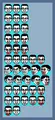 The chud mugshot spritesheet.
