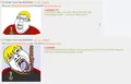 An example of demoralization with anti-soyteen imagery, done by an offsite invader.