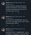 Called someone a dumbfuck again award