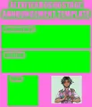 A template used by a tranny