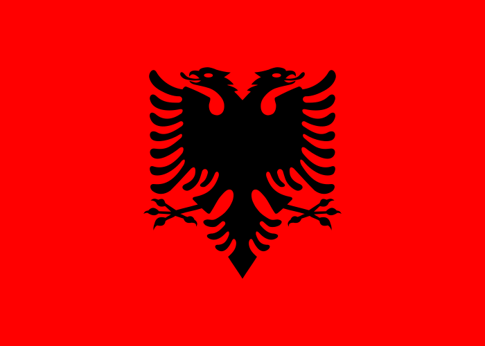 File:Flag of Albania.svg