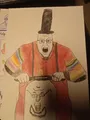 Blart coloured by a 'teens little brother. (aryan)