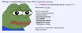 The first post on soyjak.party's /biz/.