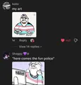 some 'teen drew a troonjak
