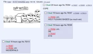Example of a pro-Deformed OP, with mixed opposing and supportive replies.