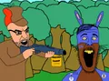 Elmer Fudd Kliksjak hunting down a 'cord Beastjak.