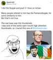 The tweet revealing the source behind Feraljak.