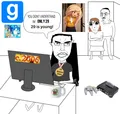 The first image to use the "I'm only 29, 29 is young!" phrase, posted on SoyBooru on July 20, 2023.