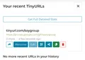 Another screenshot by the owner showing the url.