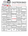 Chud/troon bingo.