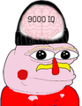 9000 IQ.