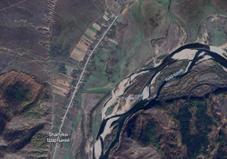 Shartykey as viewed from space.