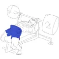 Swolesome Soyjak benching 2plϪs