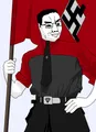 Chud holding Nazi flag (Credit[12])