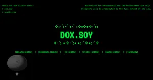 Image of dox.soy's homepage.png