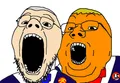 Isaac and Gapejak as Joe Biden and Donald Trump respectively.
