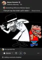An example of Manny and his sex pigs reposting my gemerinos, doebeit they reposted a shit load of jaks