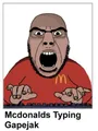 Mcdonalds Typing Gapejak