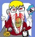 Another slopjak, except this time mocking 'Party users. This one's vantablack especially since it was probably made by some obsessed clitty leaked /bant/nigger.