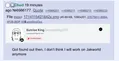 A user claiming to be Joot claiming to cancel the show.