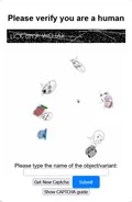 An unsolved McCaptcha