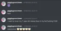 Passmore talking about wanting to cum on his 7 year old niece's face.
