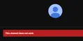 Deleted youtube account