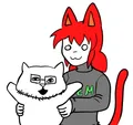 Tama with catjak