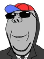 The alternate Greyface Wholesomejak rarely posted by one samefag on /soy/