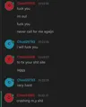His iGoy crashing at the IRC spam, geg.