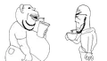 A template but with the euromutt slightly altered.