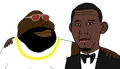Diddy with Rick Ross ("Me and Diddy fuck the same hoes")