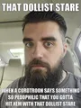 The dollist stare