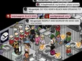 Black KING starts gemming up the chat, from then onwards almost everyone ragequits the room.