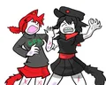 Picking a fight with Tama.