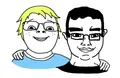 Chud and Troon as kids