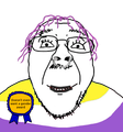 An enbynigger. Notice how despite being retarded enough to reject a gender, it still wants to present feminine? Like the woman it will never be.